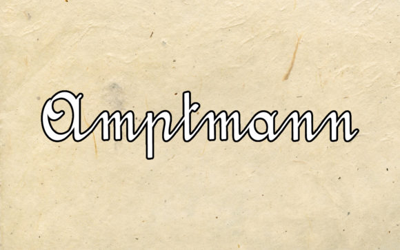 Amptmann Script: A Font That Breathes Life Into Your Ideas