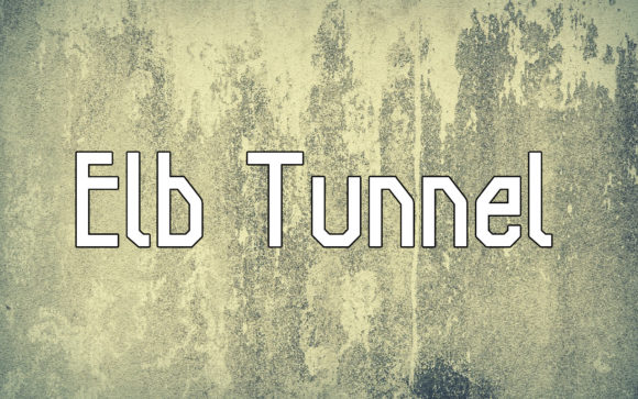 Elb Tunnel: A Display Font with Industrial Charm