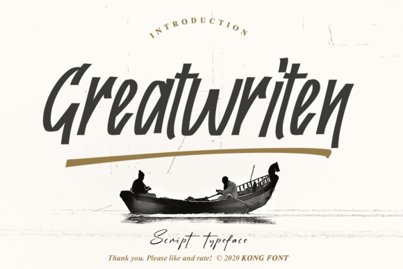 Greatwriten: A Modern Script for Craft & Design
