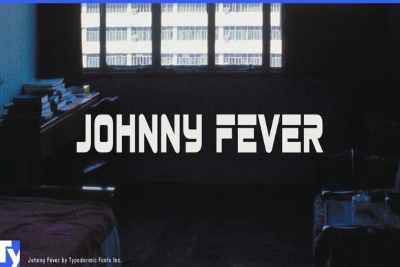 Johnny Fever: The Swash Cap Font Reviving 80s Demo Scene Vibes