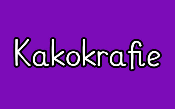 Kakografie: A Handwritten Font for Modern Branding