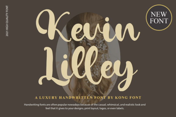 Kevin Lilley: A Modern Handwritten Script Font for Creative Projects