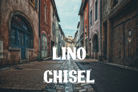 Lino Chisel: A Creative Font for Bold Branding