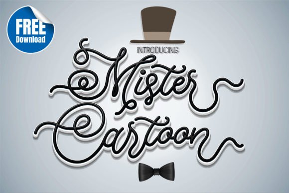 Mister Cartoon: A Handwritten Font with Timeless Appeal