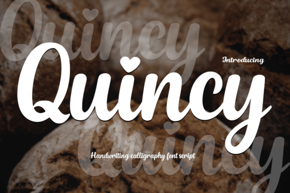 Quincy: The Modern Calligraphy Font with Heart
