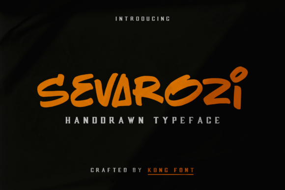 Sevarozi: A Bold Handwritten Font for Modern Creators