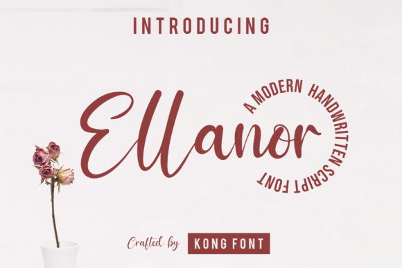 Why Ellanor is a Modern Script Font for Creative Projects