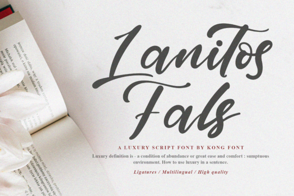 Why Lanitos Falls is the Playful Script Font Your Projects Need